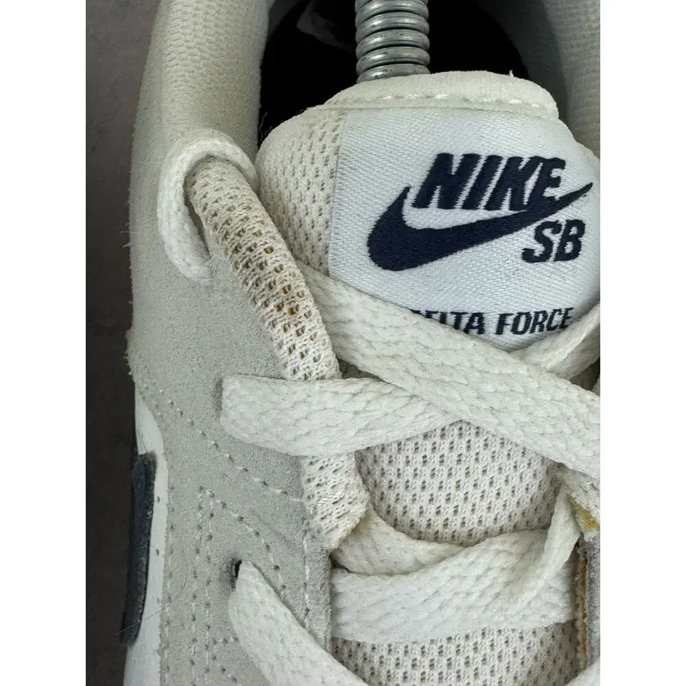 Rare Nike SB Delta Force Vulc 'White Thunder Blue' 942237-100 Sz 12